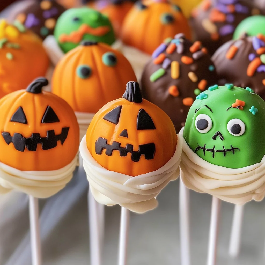 Halloween Cake Pops