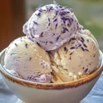 Honey Lavender Ice Cream