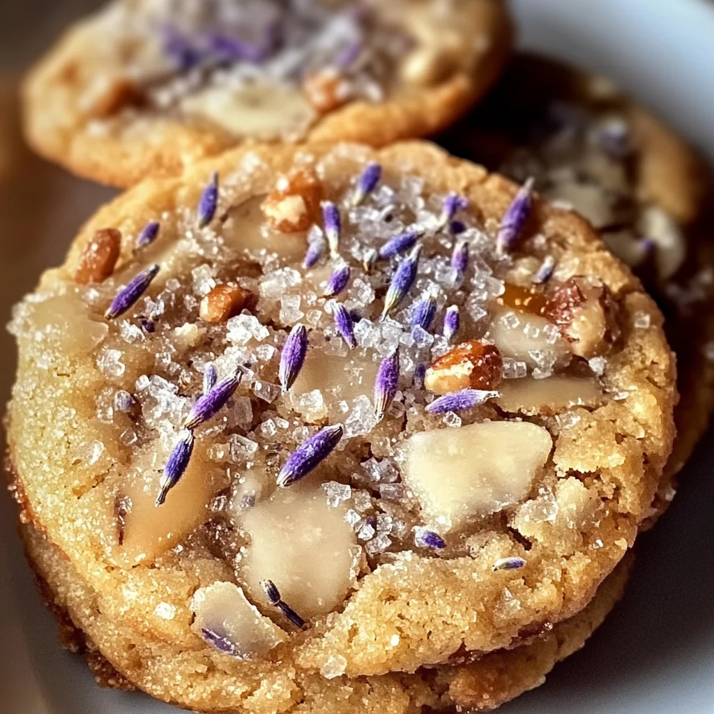 Lavender Honey Crunch Cookies