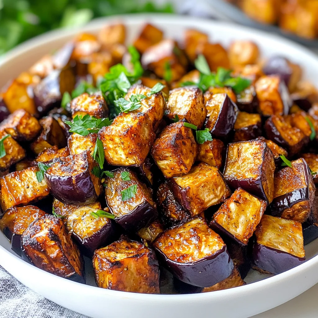 Low-Calorie Air Fryer Eggplant