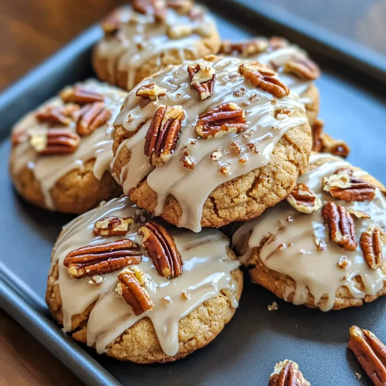 Maple Pecan Pumpkin Cookies