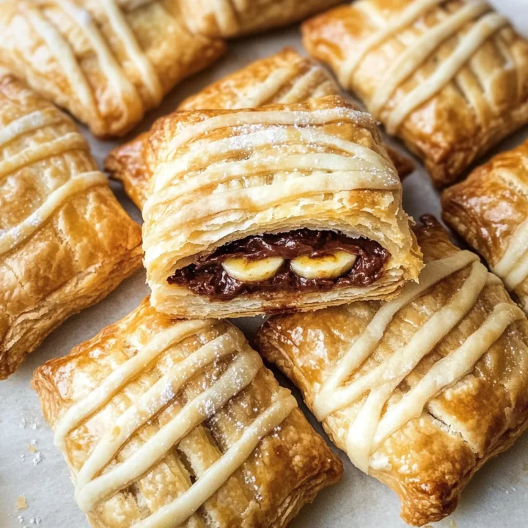 Nutella Mummy Hand Pies