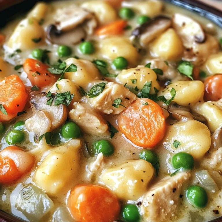 ONE POT GNOCCHI CHICKEN POT PIE