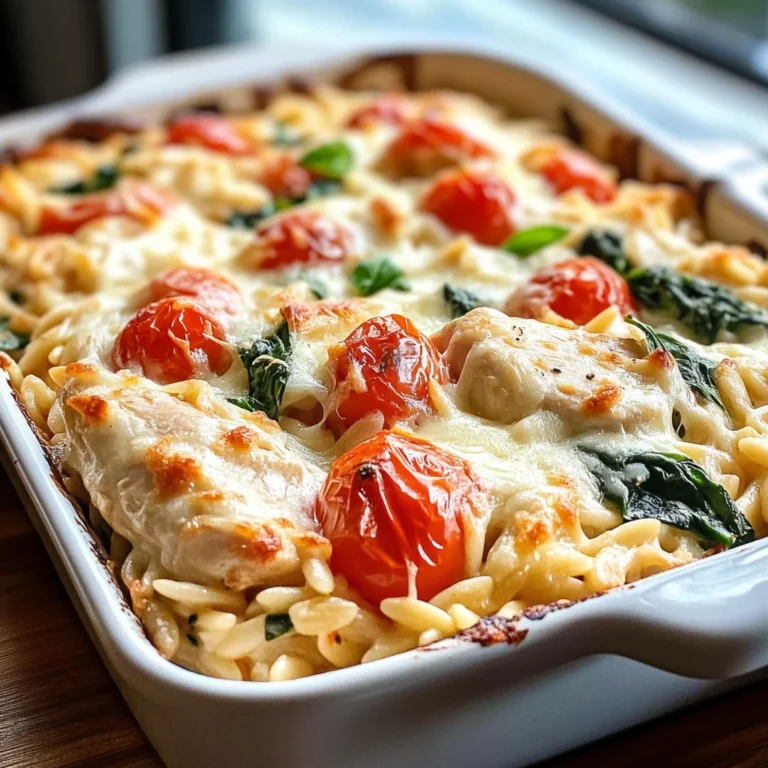 Orzo Tuscan Chicken Bake: A Cozy, Flavor-Packed One-Pan Meal