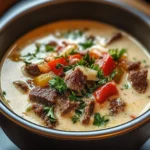 Philly Cheesesteak Soup: The Ultimate Comfort Food Recipe