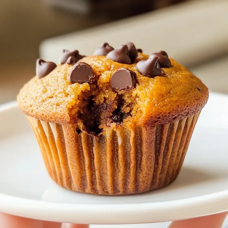Pumpkin Chocolate Chip Muffins