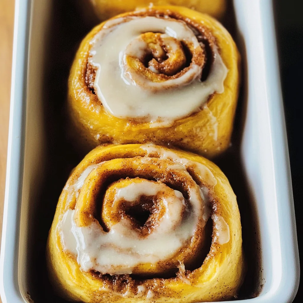 Pumpkin Cinnamon Rolls