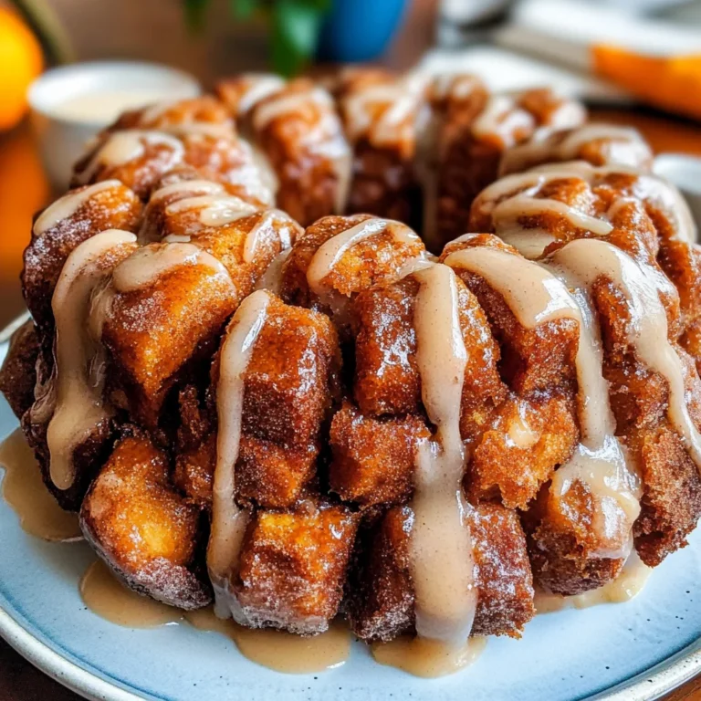 Pumpkin Spice Monkey Bread Recipe