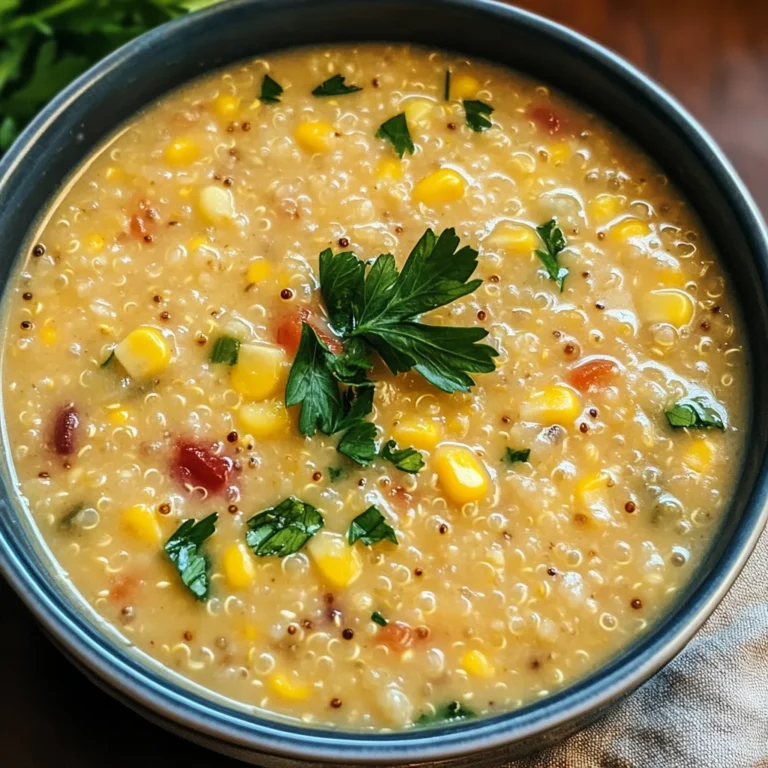 Quinoa Corn Chowder