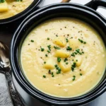 Slow Cooker Potato Leek Soup Recipe