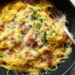 Spaghetti Squash Carbonara
