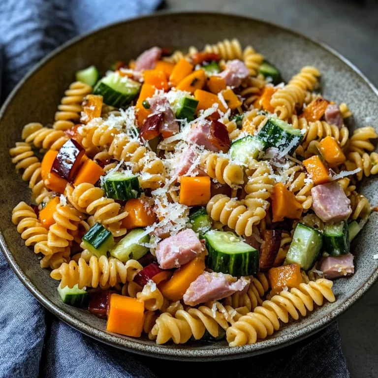 UpChuckin' Pumpkin Loaded Pasta Salad