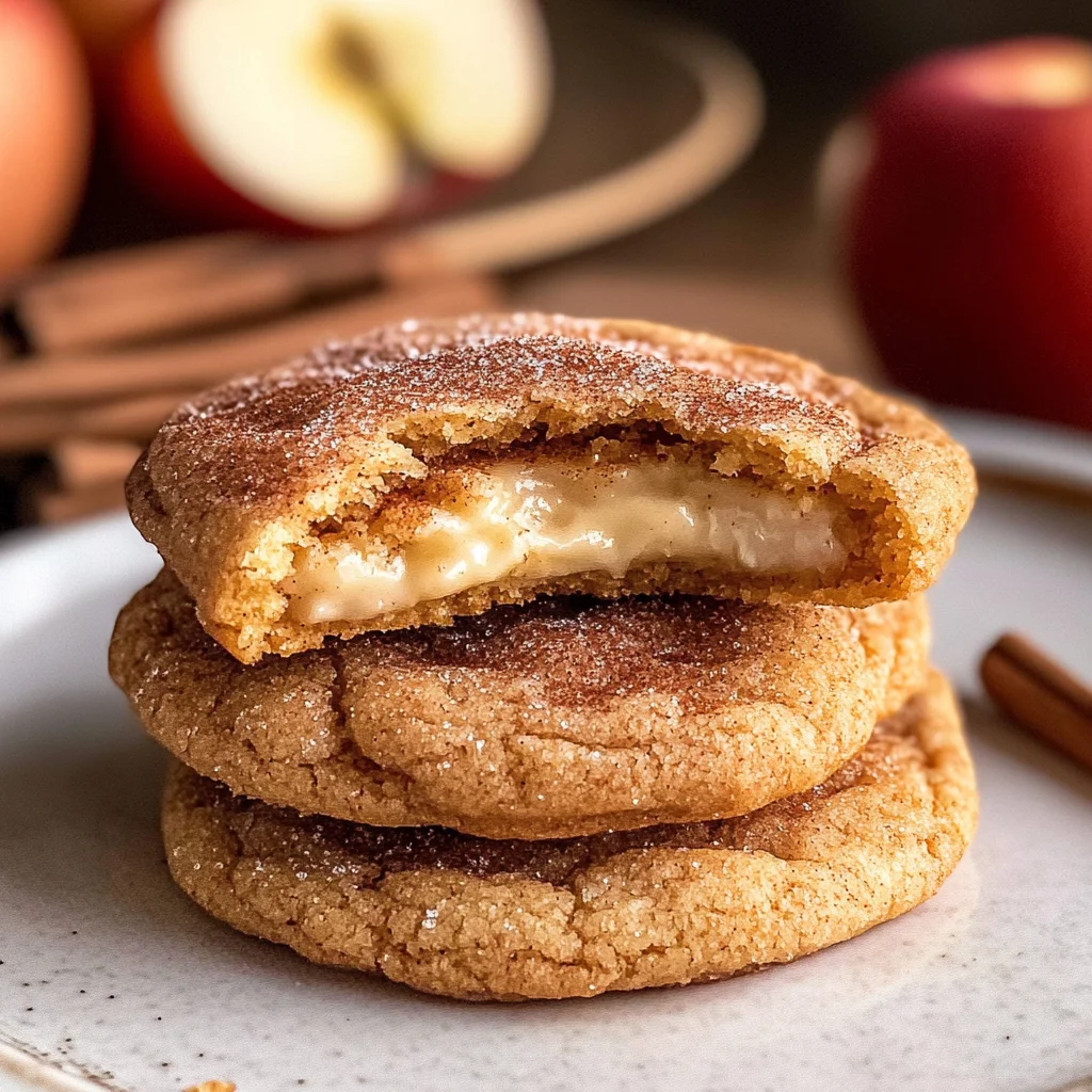 Apple Cider Cheesecake Cookies