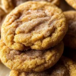 Chewy Pumpkin Snickerdoodle Cookies