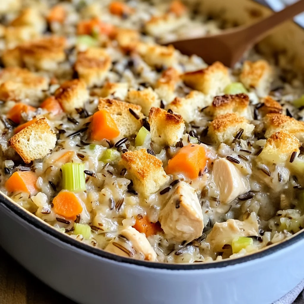 Chicken Wild Rice Casserole Recipe