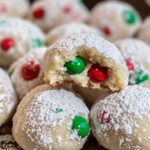 Christmas Snowball Cookies