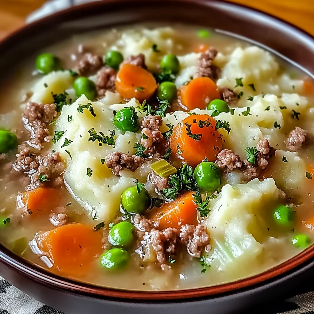 Comforting Shepherd's Pie Soup Recipe