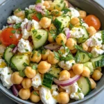 Cottage Cheese and Chickpea Salad