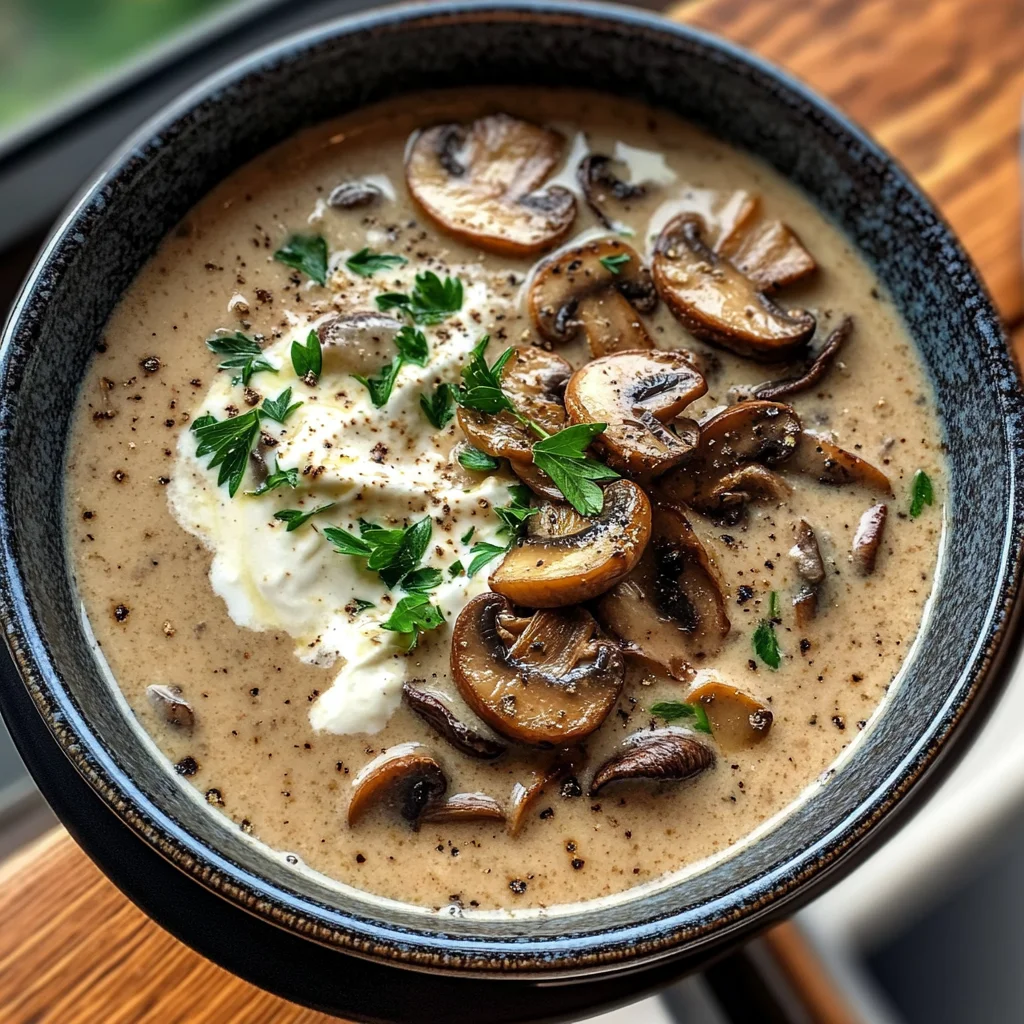 Creamy Mushroom Soup