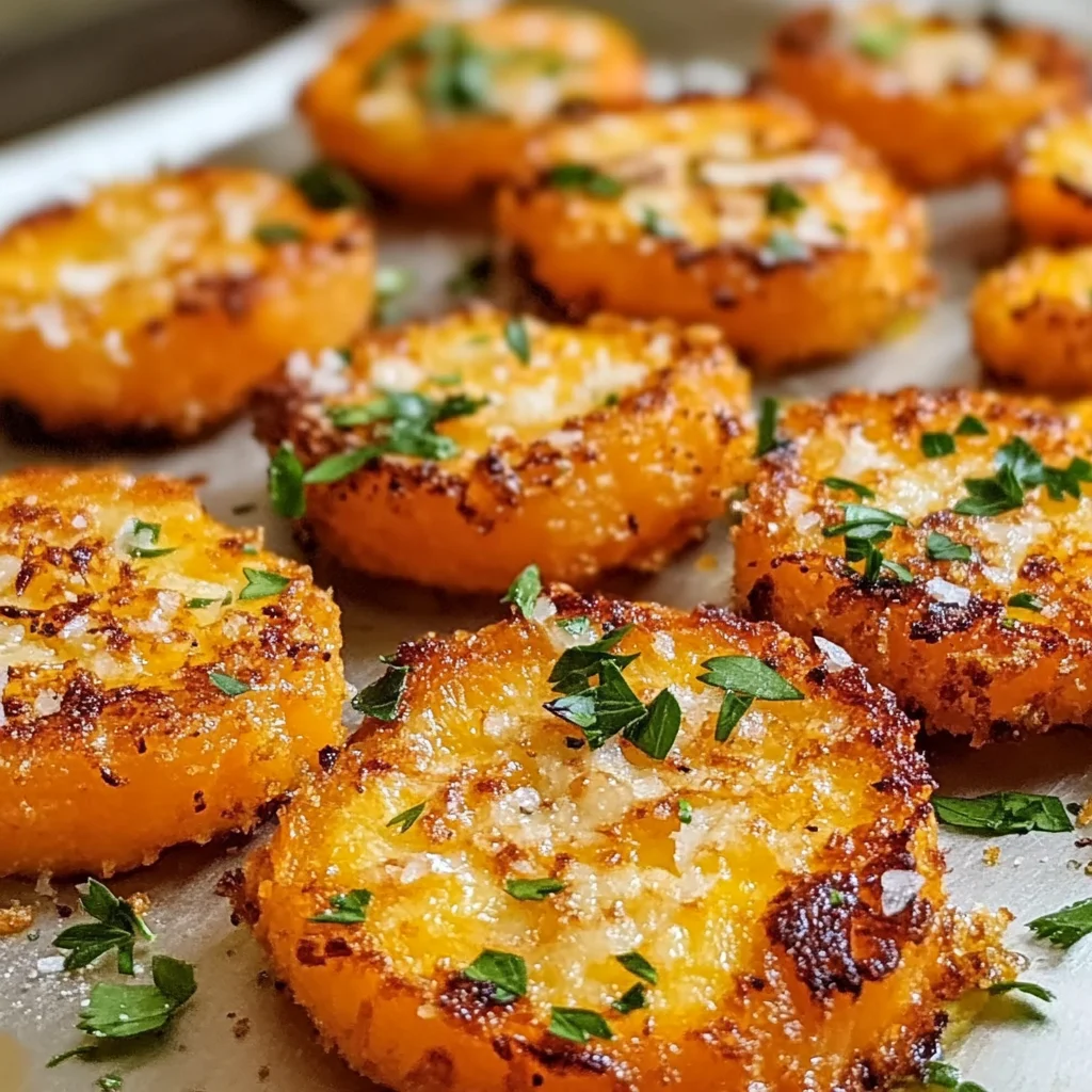 Crispy Smashed Carrots