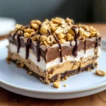 No-Bake Peanut Butter Lasagna