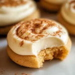 Pumpkin Spice Sugar Cookies with Cream Cheese Frosting