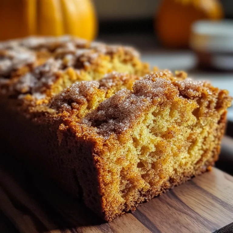 Snickerdoodle Pumpkin Bread