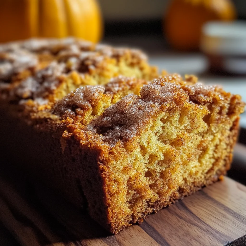 Snickerdoodle Pumpkin Bread