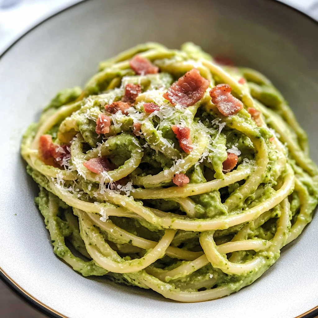 Avocado Carbonara