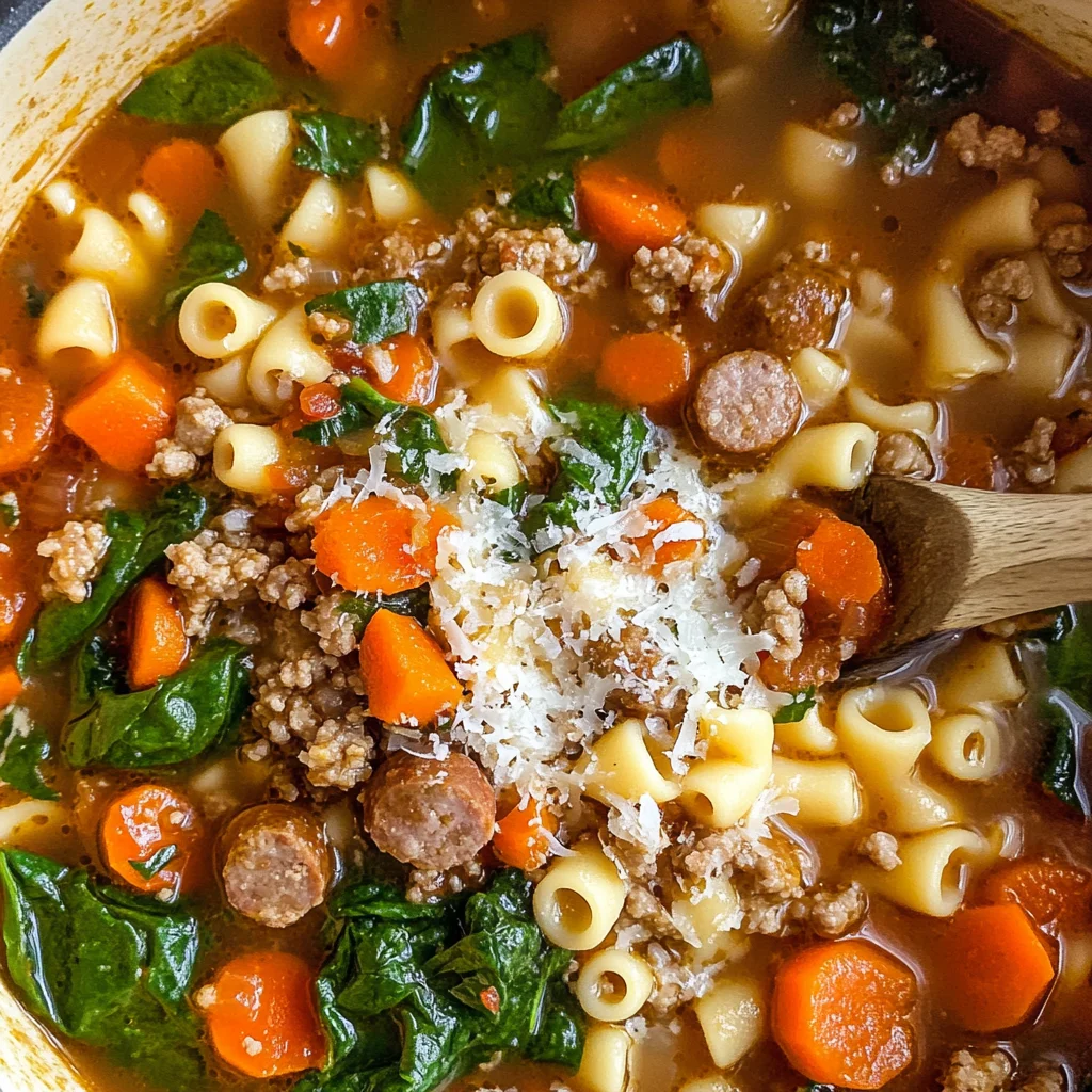 Easy Italian Sausage Soup