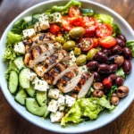 Greek Salad with Chicken
