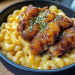 Hot Honey Chicken Mac N Cheese