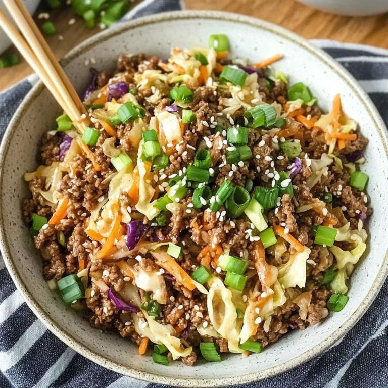 Inside Out Egg Roll in a Bowl
