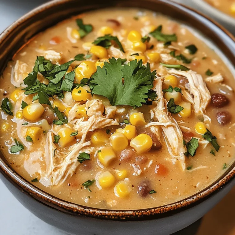 Mexican Street Corn White Chicken Chili Recipe
