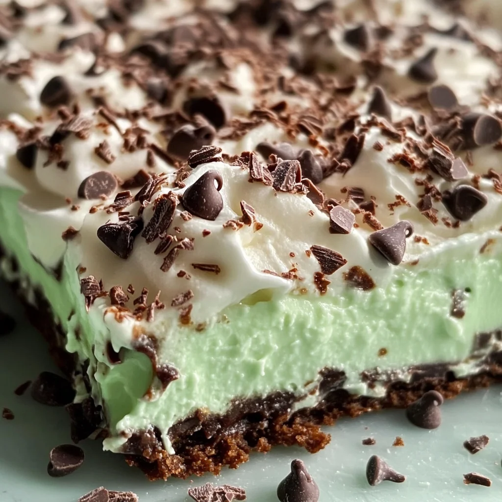 Mint Chip Lasagna Recipe