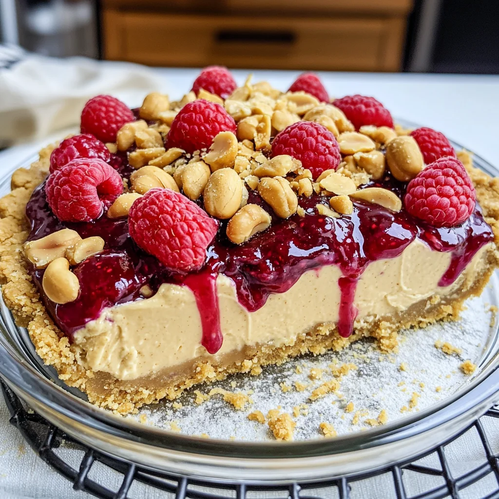 Peanut Butter and Jelly Pie