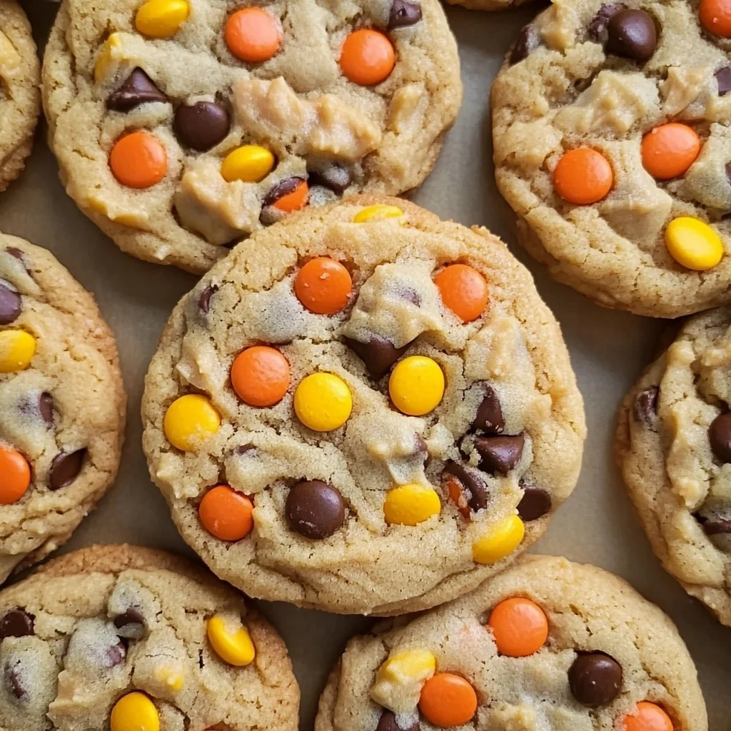 Reese's Pieces Peanut Butter Cookies