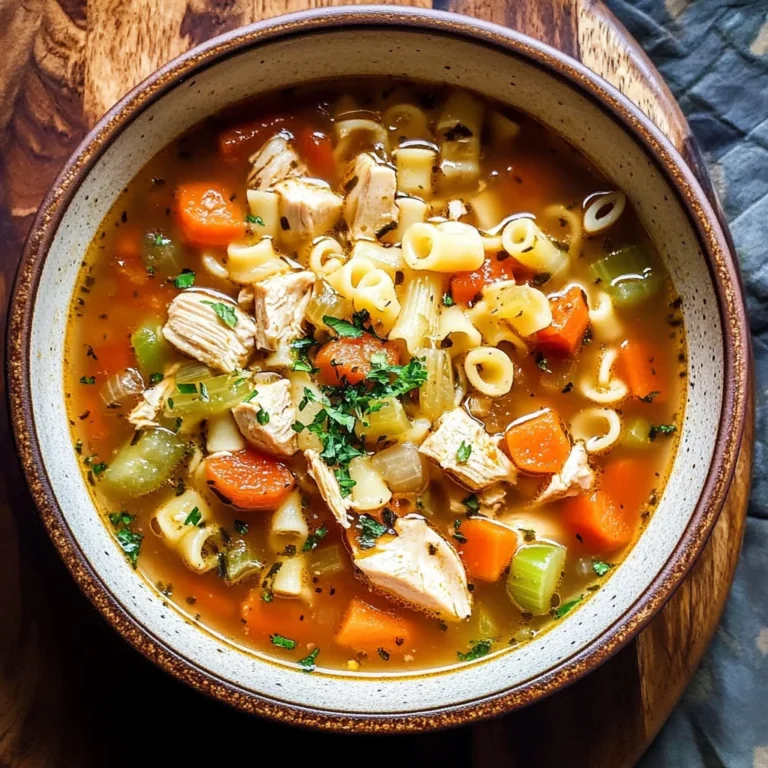 Sicilian Chicken Soup