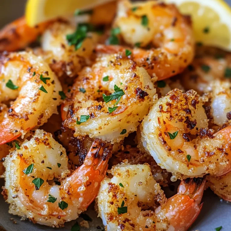 Air Fryer Garlic Parmesan Shrimp