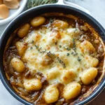 Baked French Onion Gnocchi