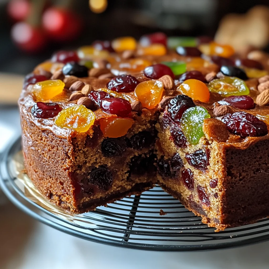 Best Christmas Fruit Cake Recipe