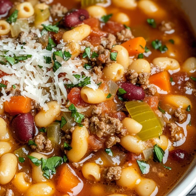 Copycat Olive Garden Pasta e Fagioli