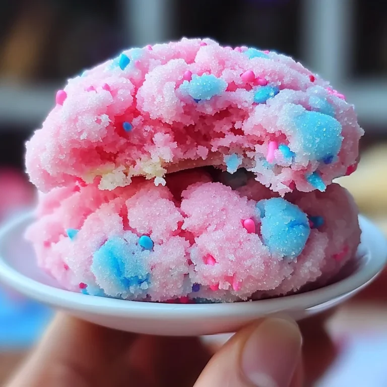 Cotton Candy Cookies