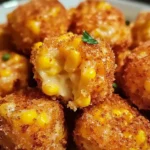 Crispy Corn Cheese Bites