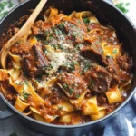Dutch Oven Short Rib Ragu with Pappardelle
