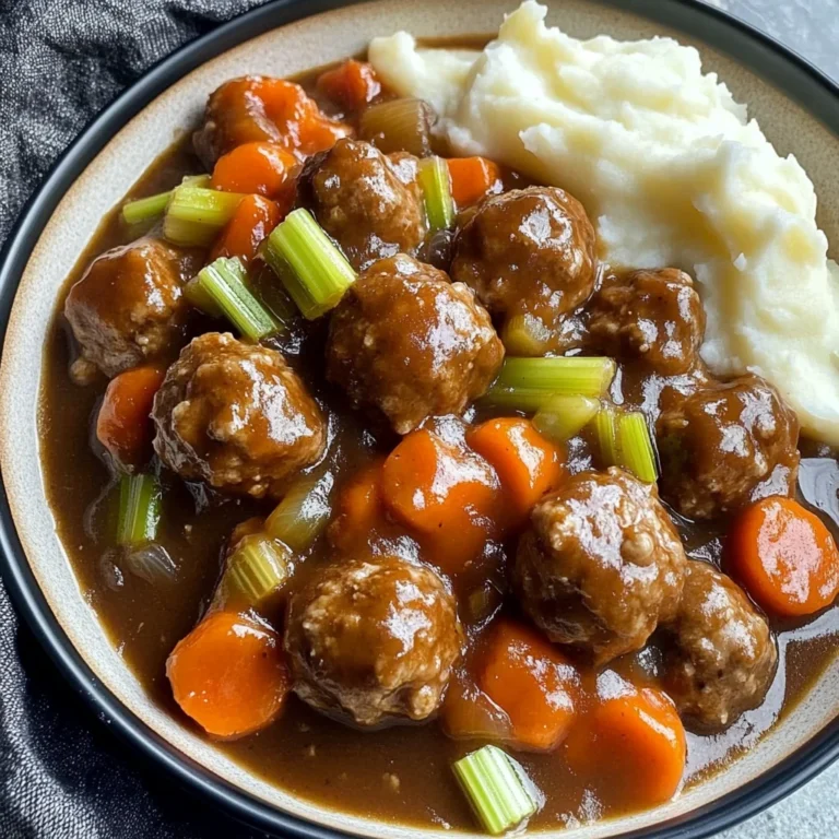 Easy Frozen Meatball Pot Roast (Slow Cooker Dinner Recipe)