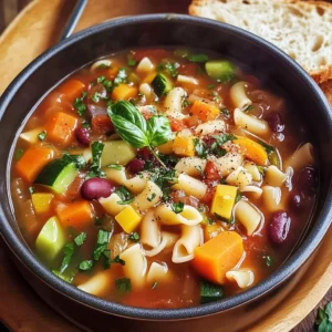 Easy Recipes: Hearty Minestrone Soup