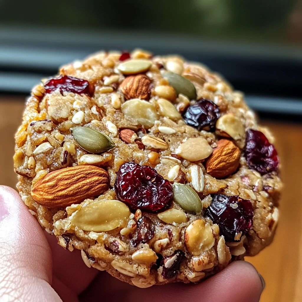 Healthy Nut & Seed Energy Cookies