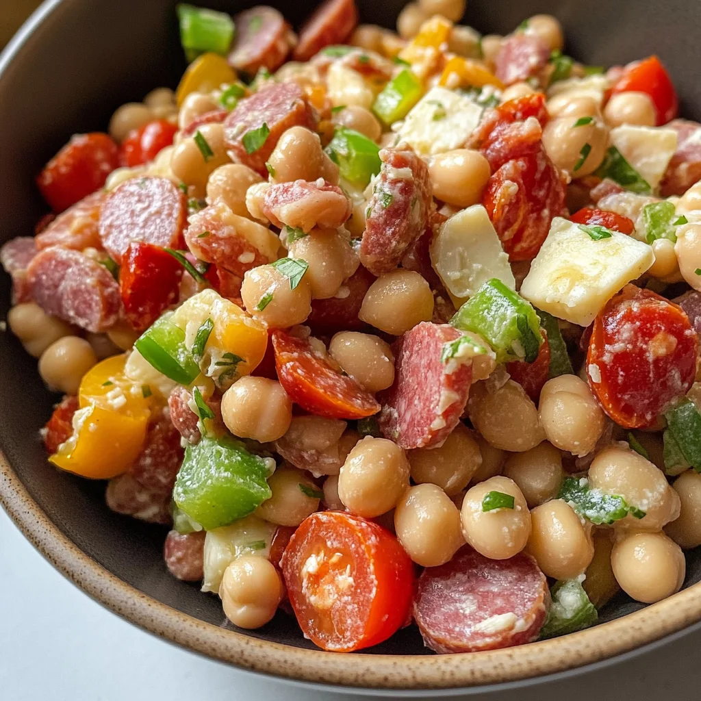Italian Grinder Bean Salad