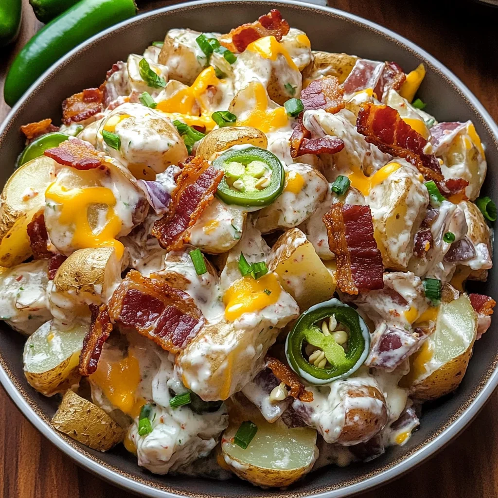 Jalapeno Popper Roasted Potato Salad